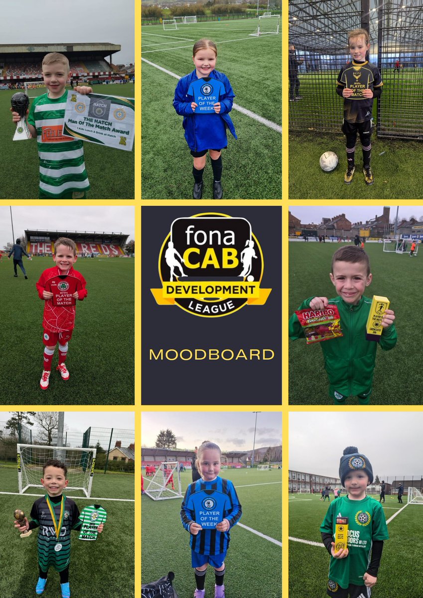 "Big smiles all round! Congrats to all our Players of the Week who made it onto the <a href="/fonacab/">fonacab</a> moodboard – keep up the hard work!"