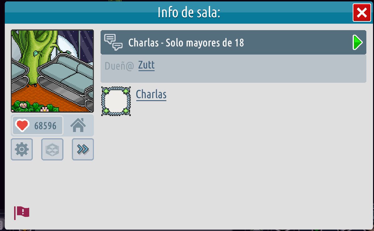 Es mi sección de: Las salas favoritas de mi Keko, tenemos… Esta Sala. 

Un sitio de charlas en donde mucha gente de diferentes lados de habla hispana convivían a su gusto. 

En lo personal, me gustaba mucho visitarla en vez de picnic. 

Esta sala igual se llenaba en su tiempo.