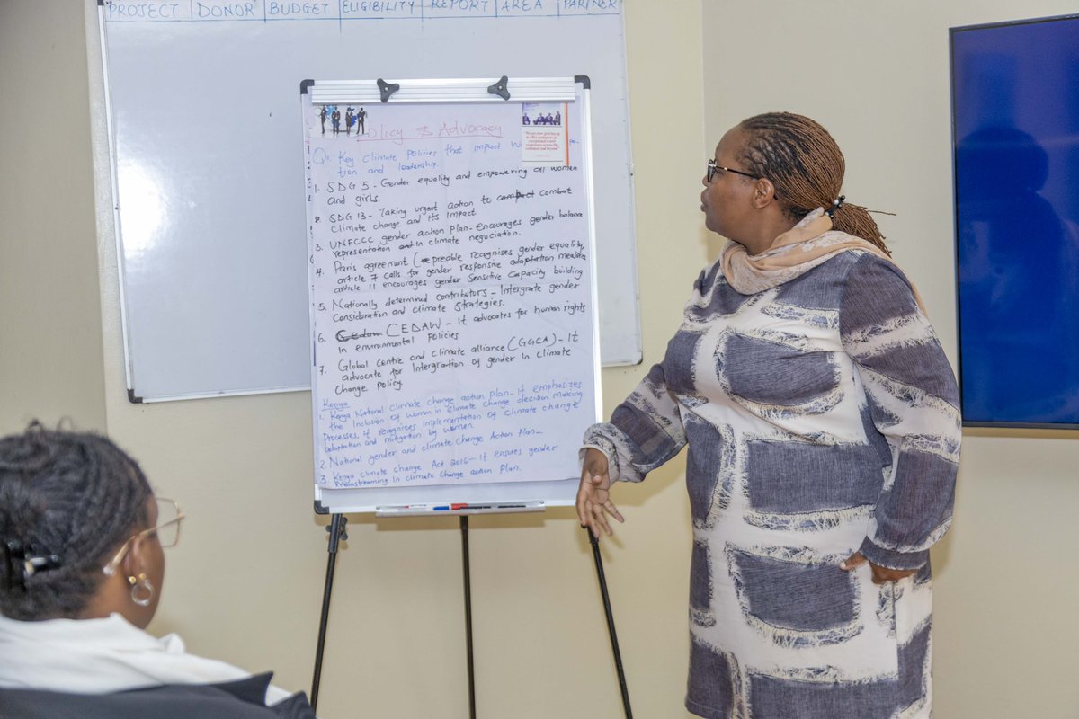 WanguiMwamz's tweet image. As we culminate this year’s International Women’s Month,we are inspired by the incredible energy,ideas &amp;amp; collaborations that emerged from the SHE Changes Climate Kenya event on March 27, 2025. #SheChangesClimate #IWD2025 #WomenInClimate #ClimateLeadership #GenderAndClimateAction