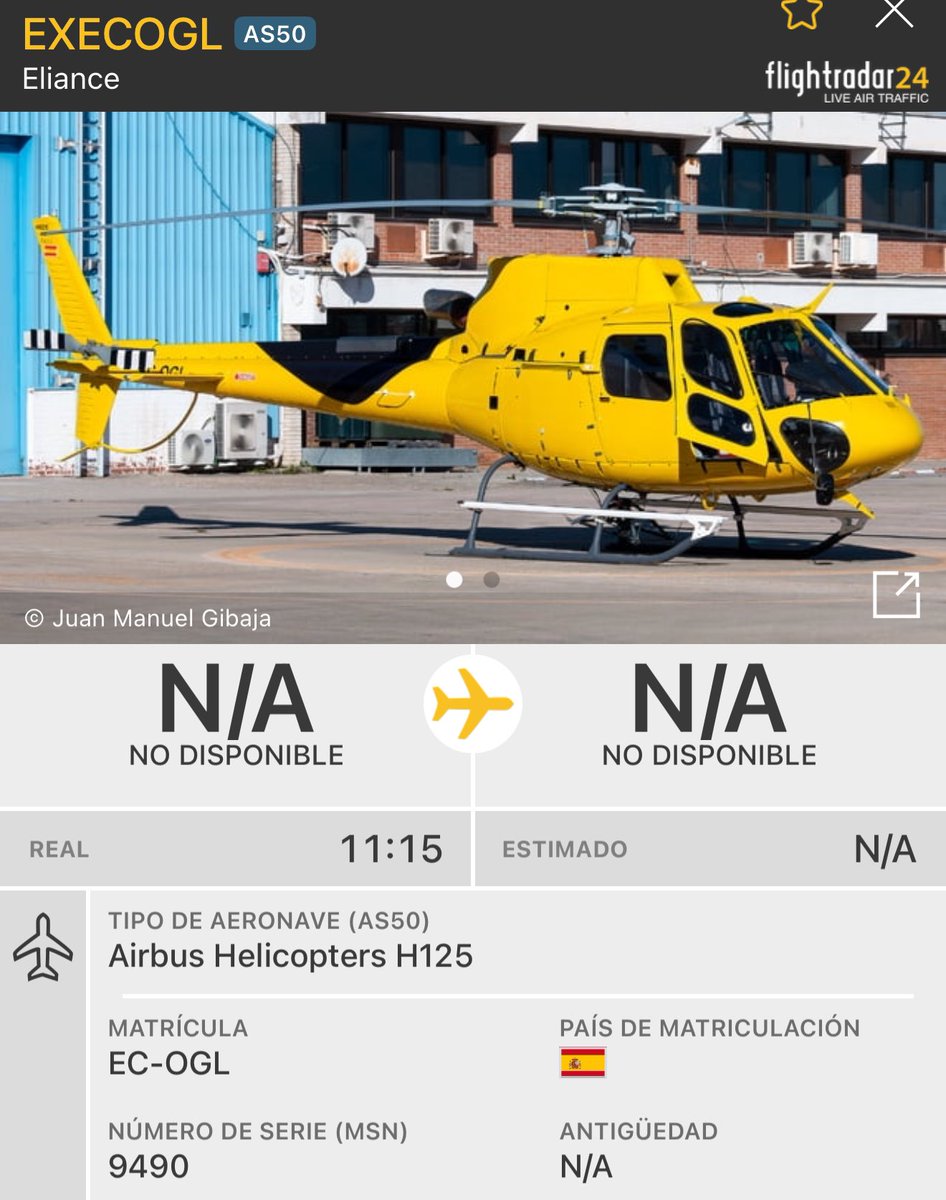 AvistamientosA's tweet photo. 🔴Airbus Helicopters H125 de #Eliance “EXECOGL” y trabajando para @BomberosAstur regresando al aeródromo de La Morgal (Oviedo) desde la localidad de #Degaña #Asturias. Dos fallecidos, tres heridos y cuatro desaparecidos en un accidente laboral en una mina en #Cerredo https://t.co/x3HPMI98og