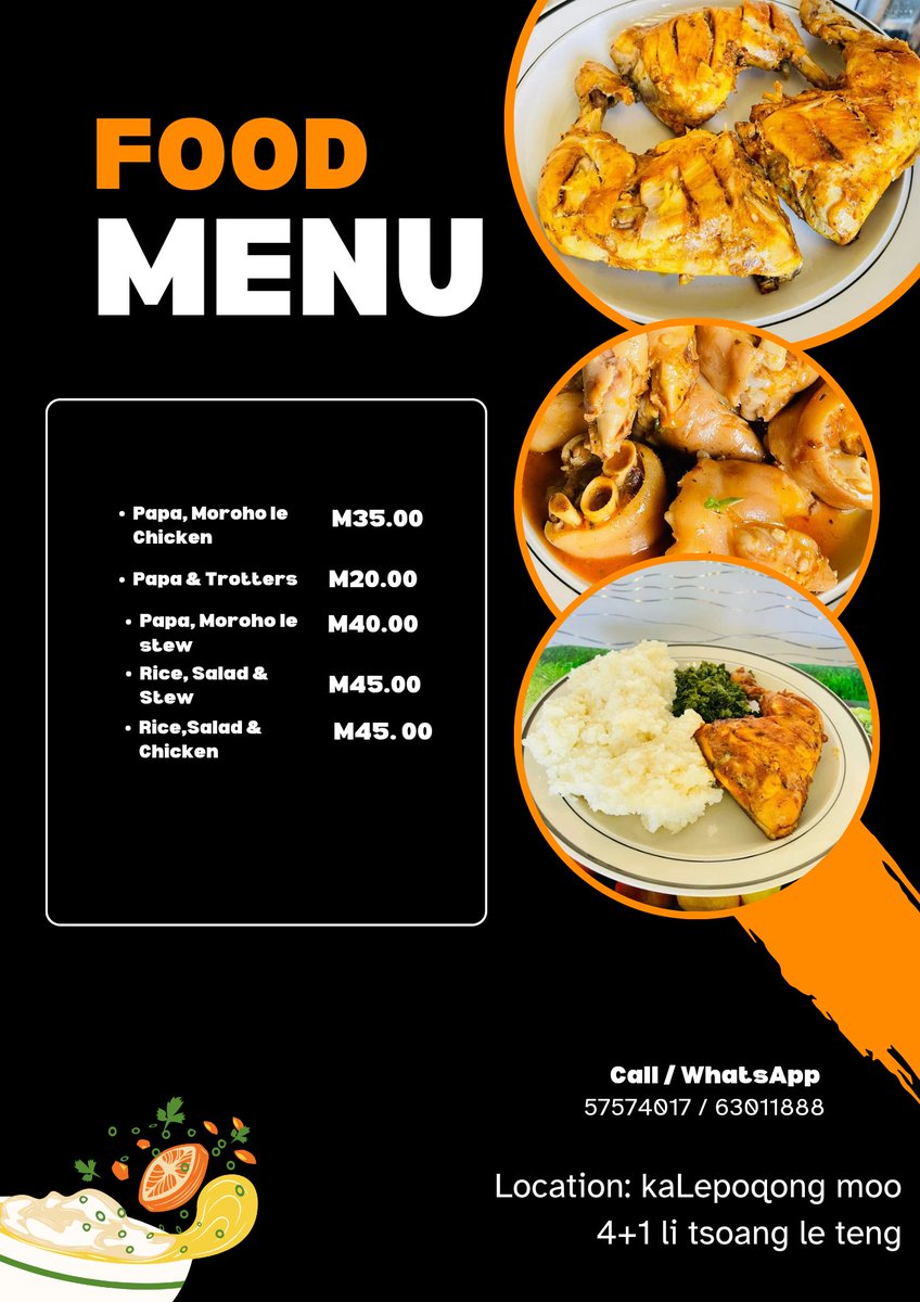 LRose2537's tweet image. Did a poster for a friend.
Support her business.
📍🤐Lepoqong moo li4+1 li tsoang le teng.
#Lstwitter #Basotho #Maseru #Lesotho