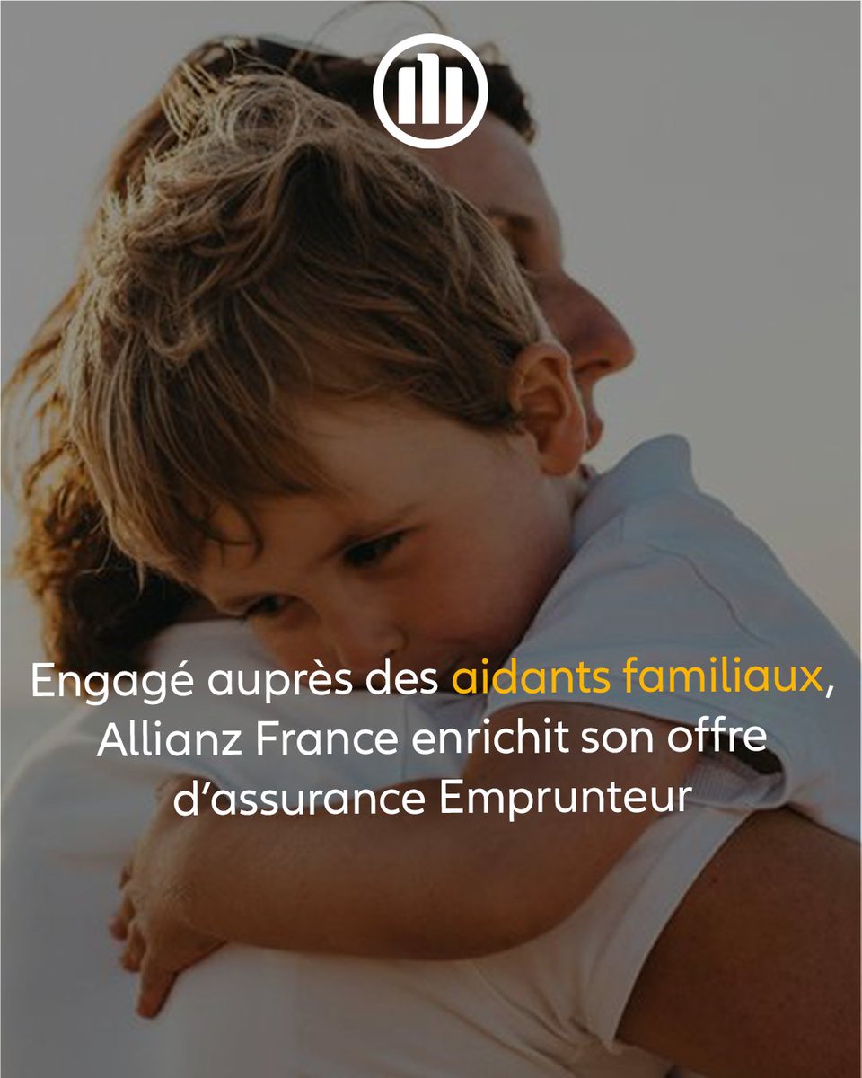 En complément de son programme d’accompagnement des aidants accessible à tous, Allianz France introduit l’ « Aide à la famille » dans son contrat Allianz Assurance Emprunteur, et tout un ensemble de services pour faciliter le quotidien des aidants.

👉bit.ly/42npWMg
