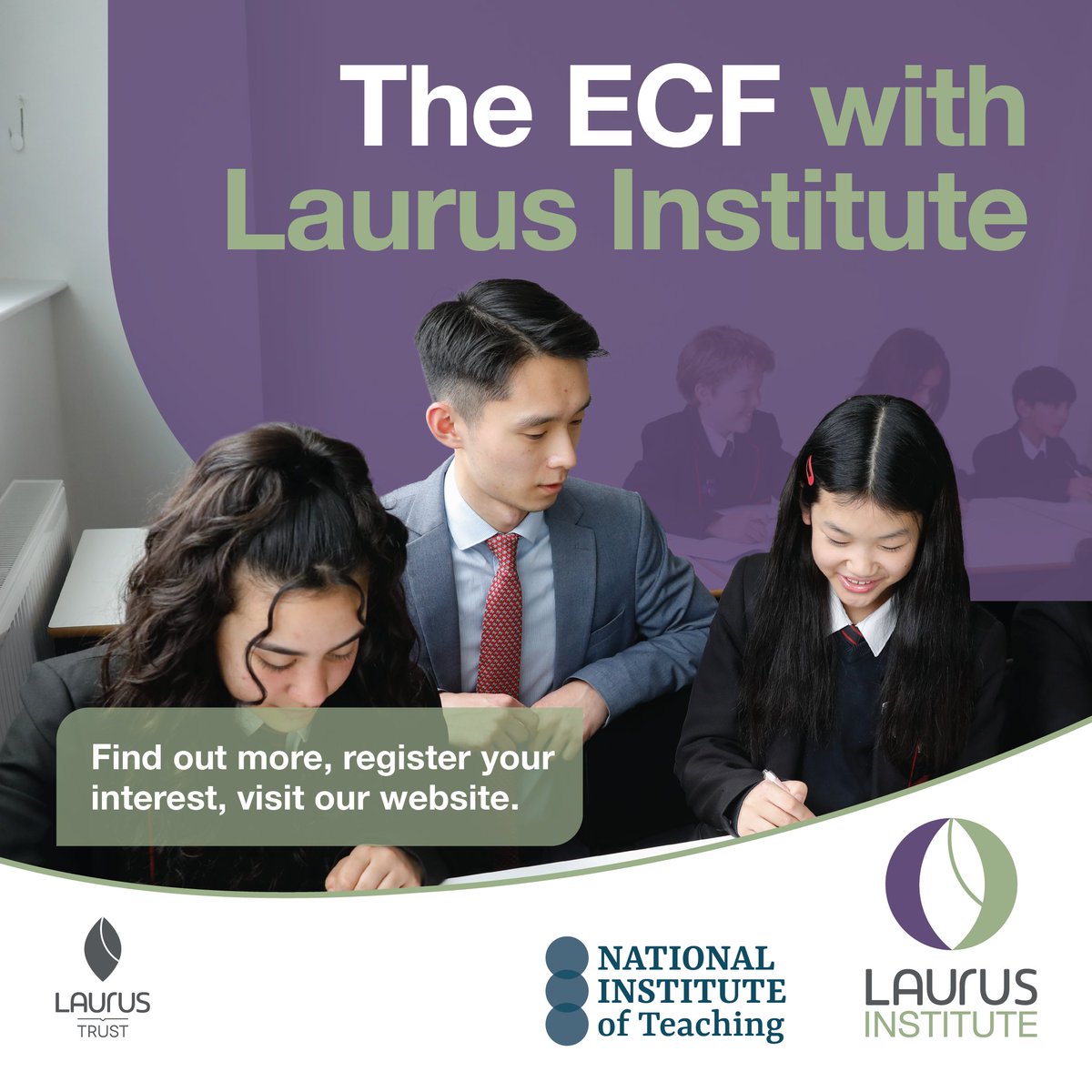 🚀 | ECF with Laurus Institute

What you will gain from the Framework:

Expert Support
Enhanced Success
Innovative Solutions

Find out more:
laurustrust.co.uk/early-career-f…