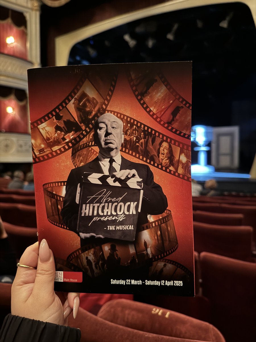 BathLifeMag's tweet image. What makes an evening good? Catching a showing of Alfred Hitchcock Presents: The Musical📽️Expect murder, music, mayhem and a wicked sense of humour in this exclusive three-week run until 12th April. @TheatreRBath