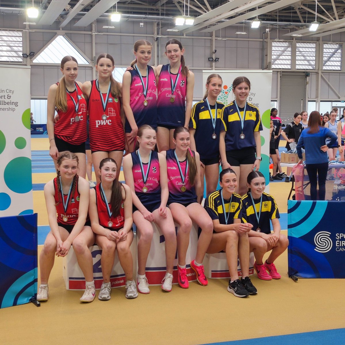 Luttrellstown CC (@luttcc) on Twitter photo Huge congratulations to our second-year athletics team who became 2nd in the 4x200m relay last week. Over 300 girls came for this competition to <a href="/SportIreCampus/">Sport Ireland Campus</a> Indoor arena. Building blocks for our next Olympians! #sport #teamddletb Huge congratulations to our second-year athletics team who became 2nd in the 4x200m relay last week. Over 300 girls came for this competition to <a href="/SportIreCampus/">Sport Ireland Campus</a> Indoor arena. Building blocks for our next Olympians! #sport #teamddletb