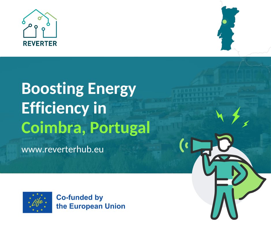 ReverterHub (@reverter_hub) on Twitter photo 📢 In Coimbra, Portugal, the #REVERTER project is helping vulnerable households improve energy efficiency, cut bills, and switch from gas to solar. A step toward fighting energy poverty and promoting sustainability. More: bit.ly/4hReayf
<a href="/LIFEprogramme/">LIFE Programme</a> 📢 In Coimbra, Portugal, the #REVERTER project is helping vulnerable households improve energy efficiency, cut bills, and switch from gas to solar. A step toward fighting energy poverty and promoting sustainability. More: bit.ly/4hReayf
<a href="/LIFEprogramme/">LIFE Programme</a>