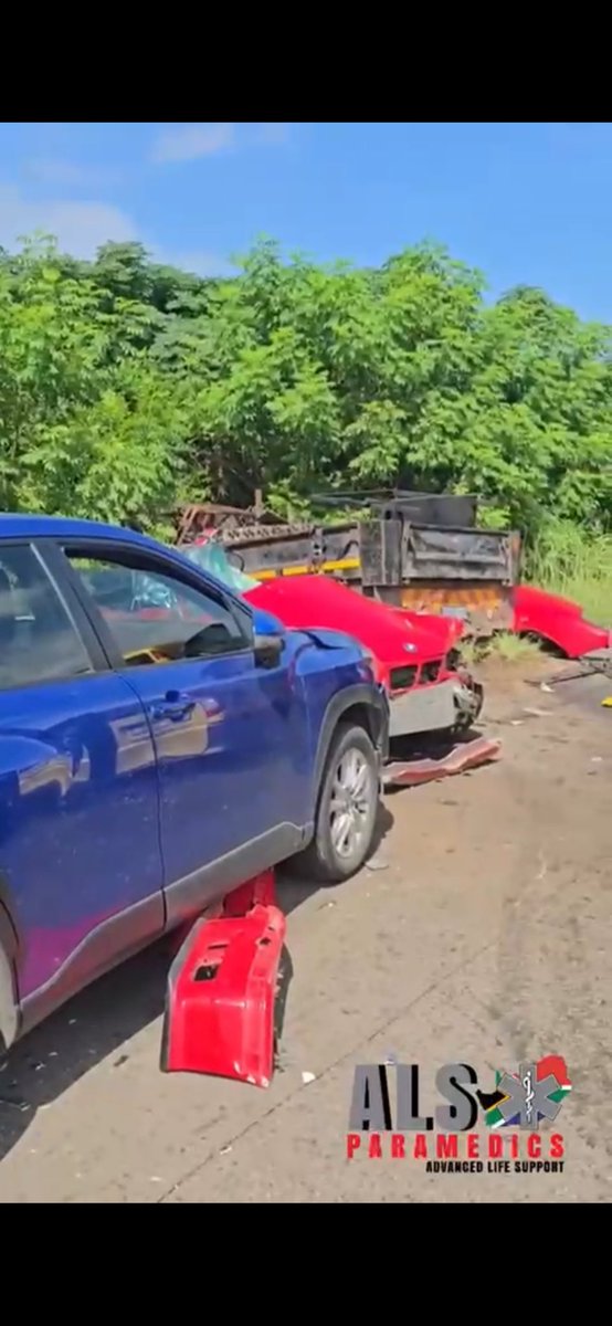 R102 Isipingo opposite old airport Mvc with fatality. Road closed for helicopter to land. 
<a href="/ecrtraffic/">ECR Traffic</a> all services on scene