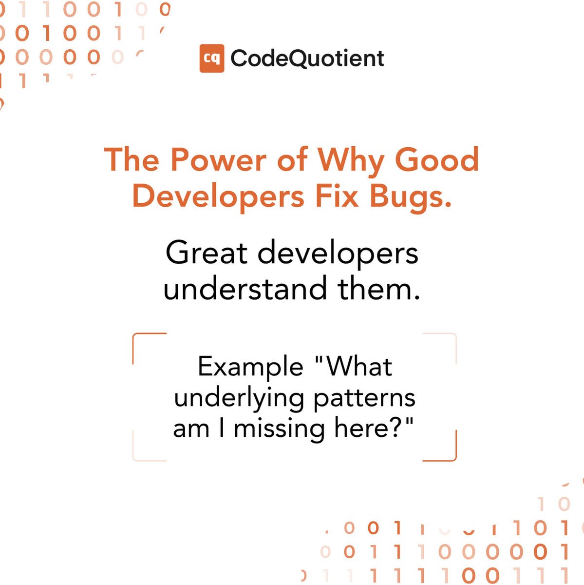 CodeQuotient's tweet image. 3 habits that transform good developers into great ones:
•Question Assumptions
•Seek Multiple Perspectives
•Embrace Productive Discomfort
The tech skills get you hired. The thinking skills get you promoted.
What's your favorite mental exercise? 👇
#CriticalThinking #Skill