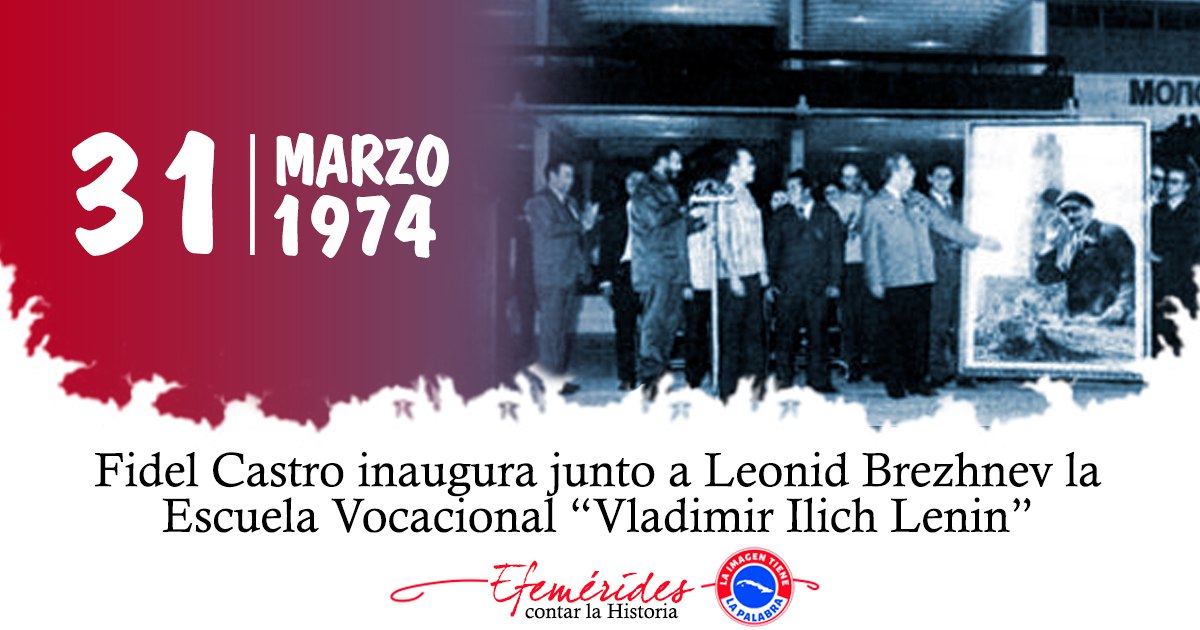 Yesenia15443110's tweet photo. Inaugurado oficialmente el 31 de enero de 1974, el Instituto Preuniversitario Vocacional de Ciencias Exactar Vladimir Ilich Lenin es un importante centro de la enseñanza preuniversitaria en nuestro país.
Feliz Aniversario 51. #Cuba https://t.co/hZacsOrWjY