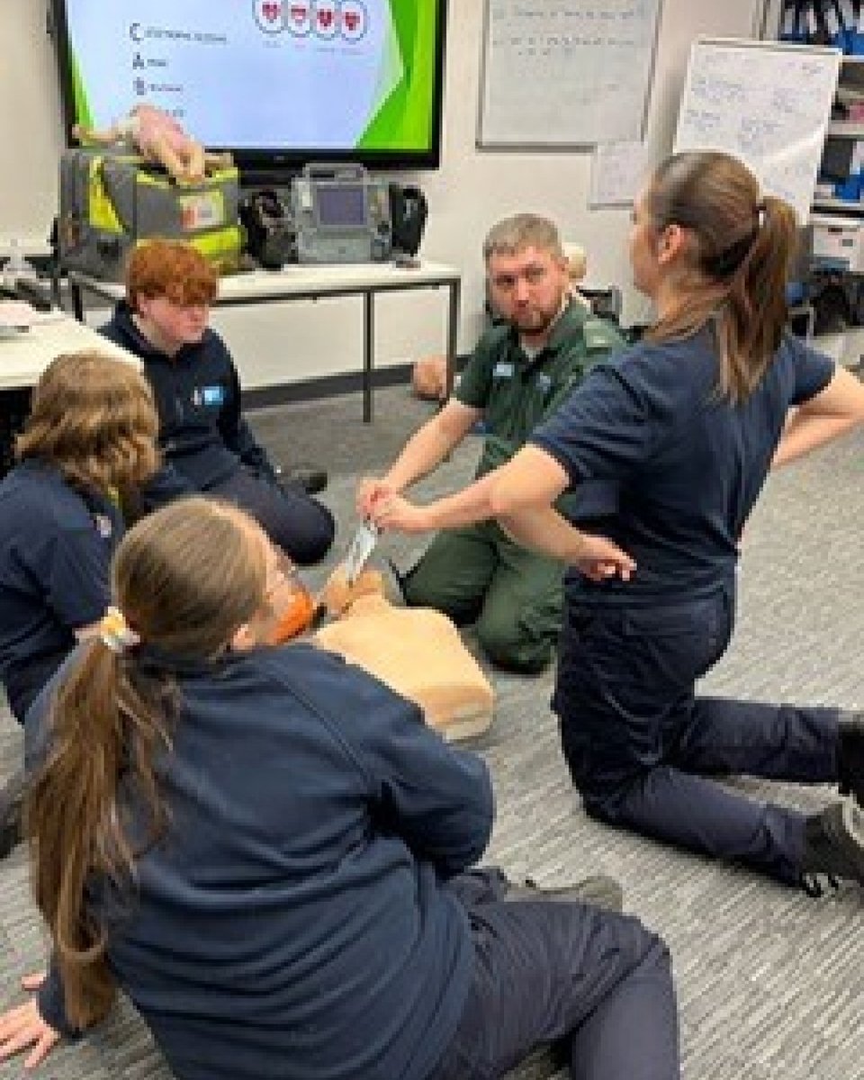 A huge thank you to Mat and Tom from @NorWestMedical for running another First Aid Awareness Session, this time at West Lancashire College for West Lancashire Police Cadets.
