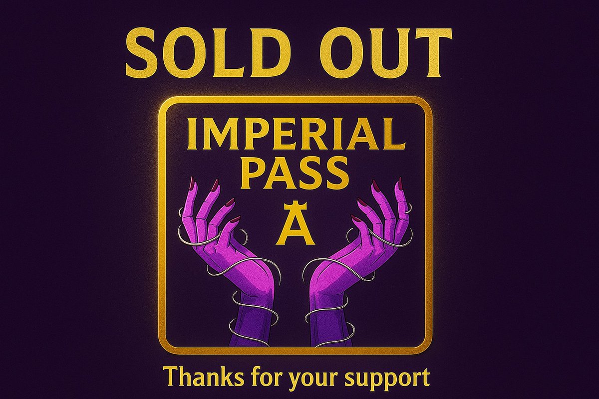 SOLD OUT!

Good Morning Everyone💜!

All 500 Passes have been minted on Monad Testnet – Thank you to everyone who showed up and participated.
You are AMAZING! 🥹

If you didn’t make it in time, don’t worry – this is just the beginning. More opportunities are on the horizon.