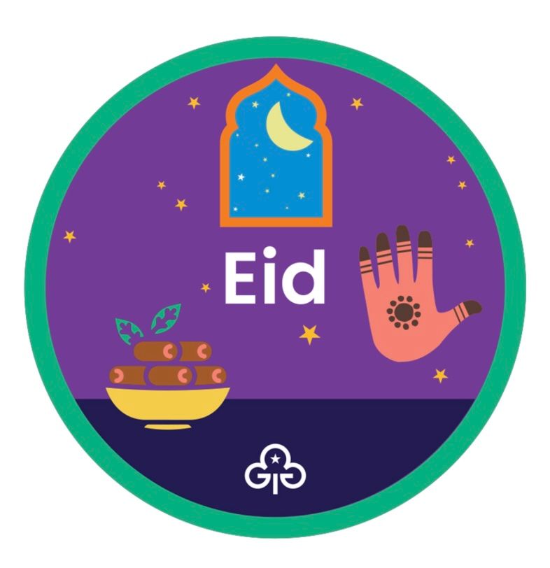 🎉✨ Eid Mubarak! ✨🎉  
Wishing a happy and blessed Eid to all our Girlguiding Greenock members and friends celebrating this special season. May your hearts be filled with happiness, peace, and love. 💙🌙   
#EidMubarak #Girlguiding #TogetherWeCelebrate