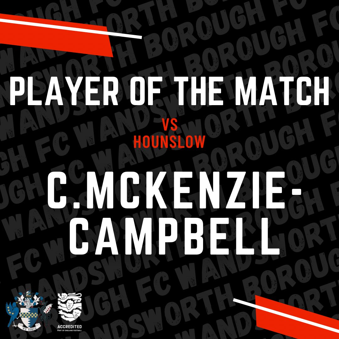 After our win yesterday, Cherry takes the POTM votes 👏🏼 a solid performance in midfield, showing quick feet getting out of tricky situations, and strong in winning every tackle. Fully deserved. Well done.

❤️🖤