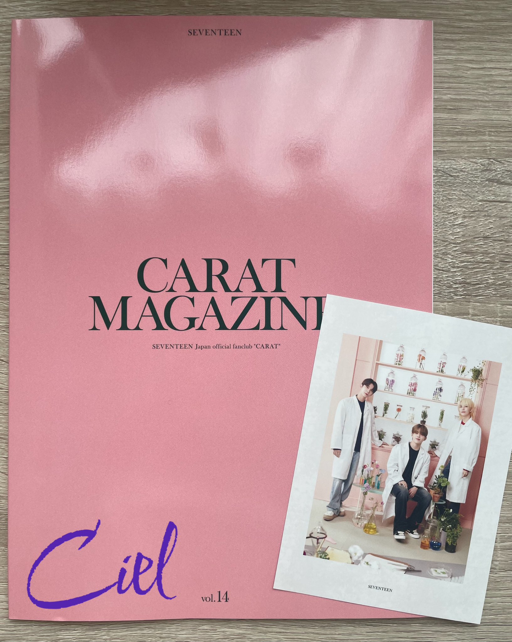 3600/予約済みSEVENTEEN CARAT MAGAZINE