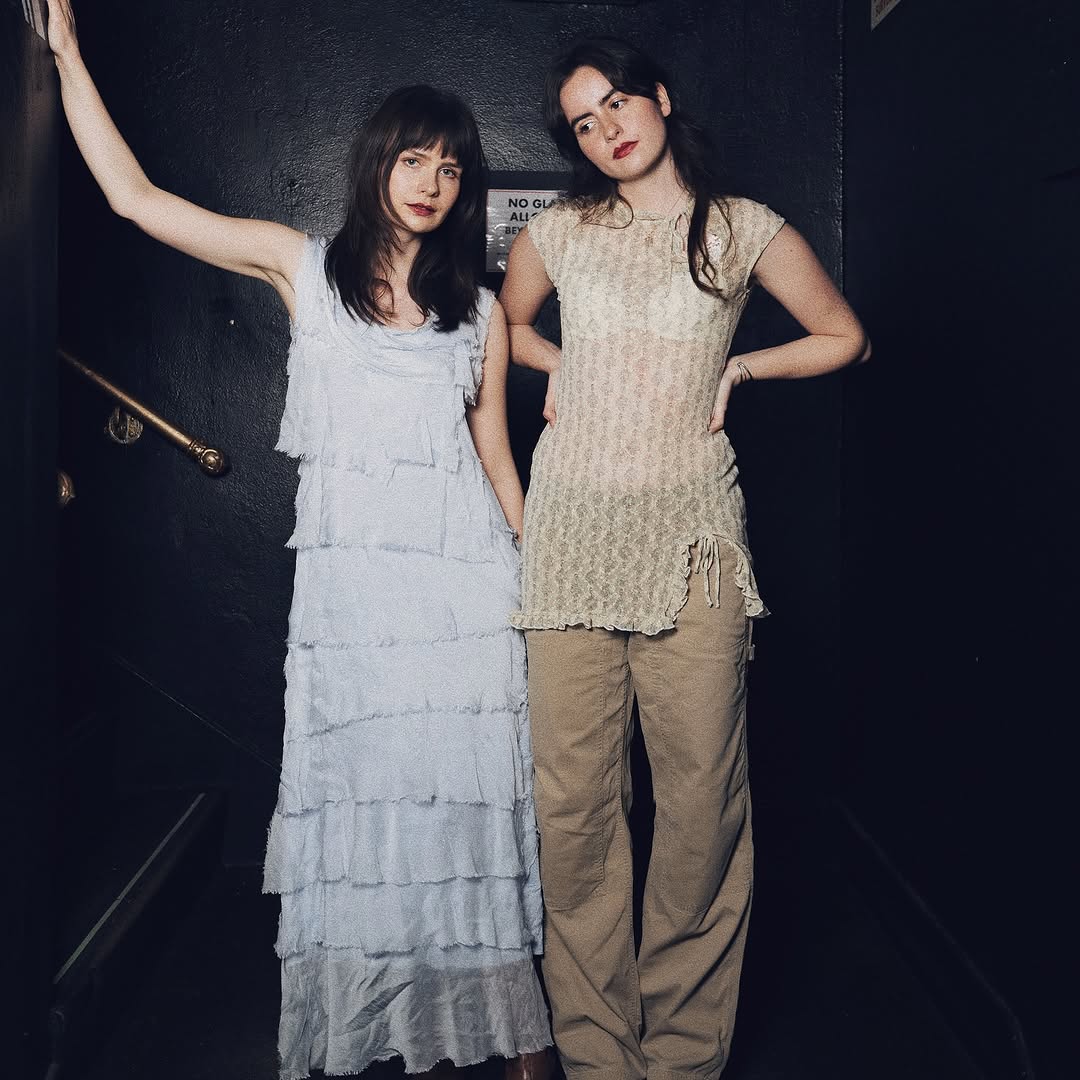 los angeles, what a way to end the cacophony tour opening for our angel paris paloma 🤍 thank you from the bottom of our hearts. we’re feeling so fulfilled and grateful. next up: our LA headline show on saturday 4/7 at scribble with the full band. hope to see you there x
