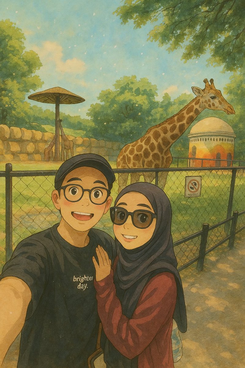 wirakay's tweet photo. Lucu juga ada jerapahnya https://t.co/ImGh92Eiz9