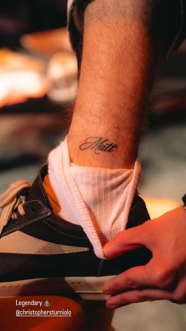 HIDDENTHRILLER's tweet image. i’m honoured to be one of my baby brothers first tattoos. 🥺 love you @streamingplaps ❤️