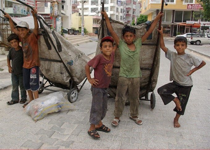 When I ran into barefoot children in tattered clothes rummaging through waste bins, I felt a knot in my throat.

#Turkiye
#EidMubarak