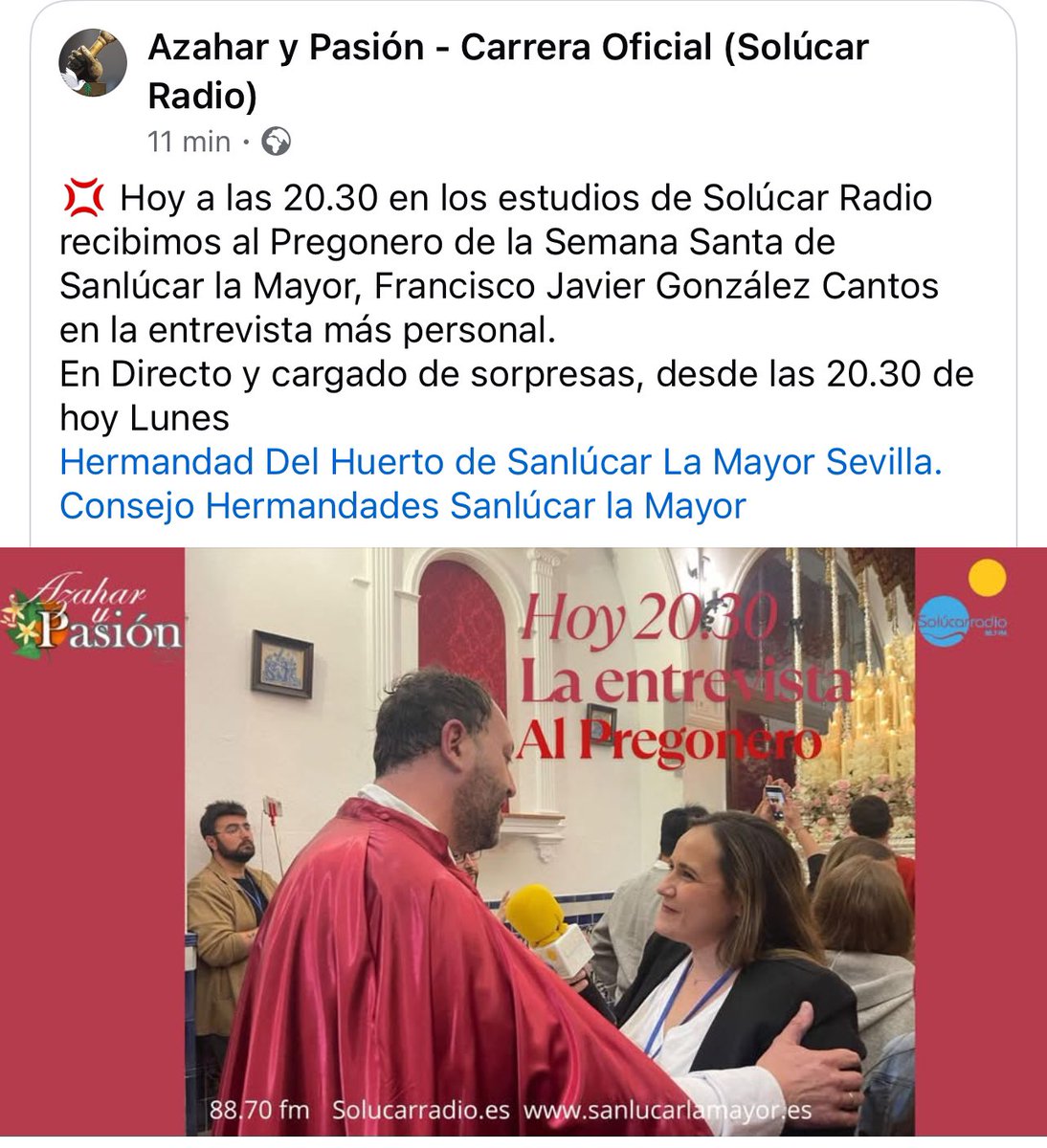 Hermandad del Huerto (@hdadhuerto) on Twitter photo 