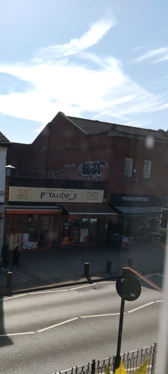 Sutton_Cold's tweet image. Tags over the shops on Birmingham Road, The Parade. Wondering how to convince the landlords they should clean this up 馃