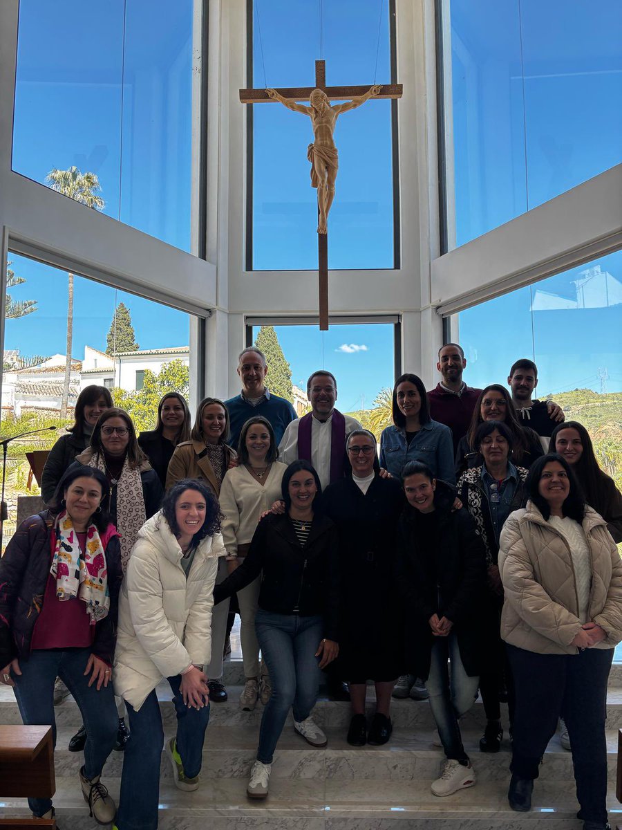 Parte de nuestro claustro ha asistido a Ejercicios Espirituales en el Valle de Abdalajís. Gran conexión con el entorno y con uno mismo dentro de la gran familia MD <a href="/colegiosMD/">Centros MD</a>