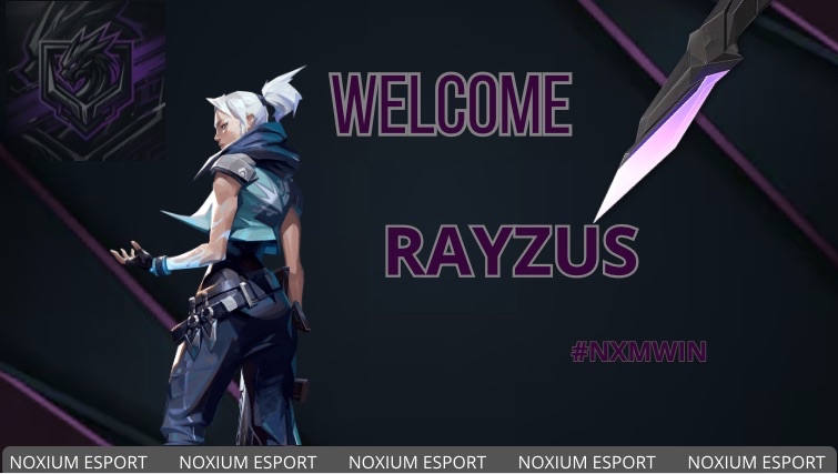 Noctium_ESP0RT's tweet photo. 🔥Welcome @Skylitaupe3, Grotek, @Rayzus__  and Tyakzo 🖤💜

#NXMWIN #JOUEUR #VALORANT