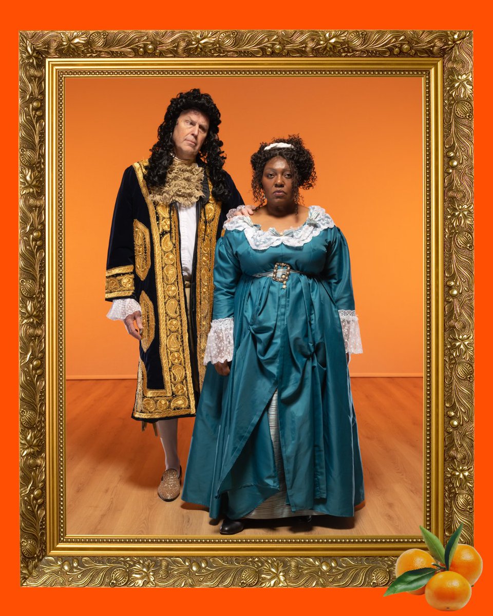🍊It’s Nell Gwynn show week and our last opportunity to share more of our wonderful photoshoot photos, to give you a flavour of what to expect on stage this week!

📜Only 7 tickets left on Friday night! Best availability Wed evening and Sat matinee. lanternarts.org/nell-gwynn