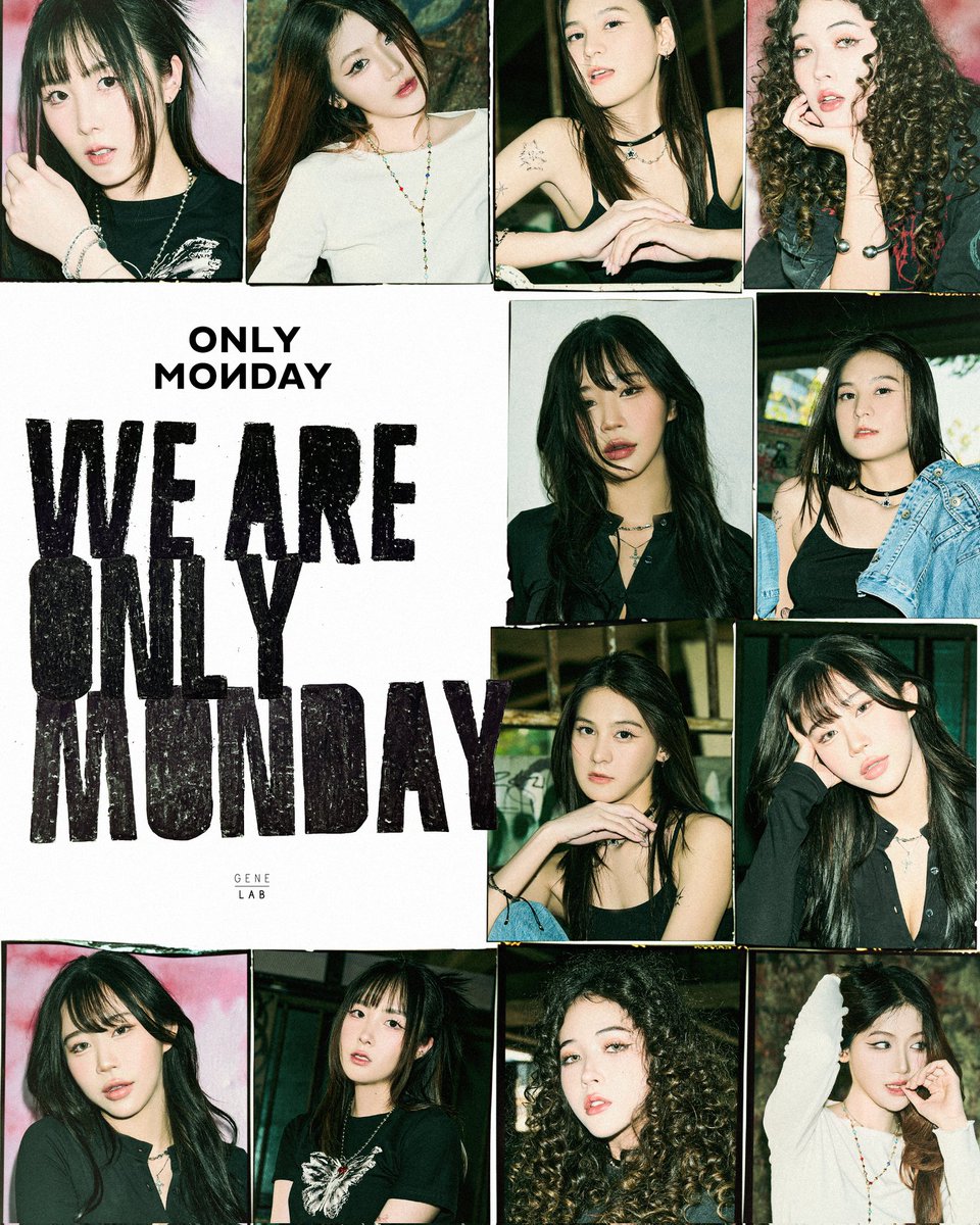 ‘We Are Only Monday’ 

Starring : 
Manipa Roopanya - Khamin
Jidarpha Chamchooy - Panda
Pakwan Noijaiboon - Pakwan
Phattharanarin Mueanrit - Nine
Warinrat Yolprasong - Niky
ติดตามชม Music Video ‘#WeAreOnlyMonday’ 
พร้อมกันพรุ่งนี้ 18:00 น.

 #OnlyMonday #GeneLab #GMMMusic