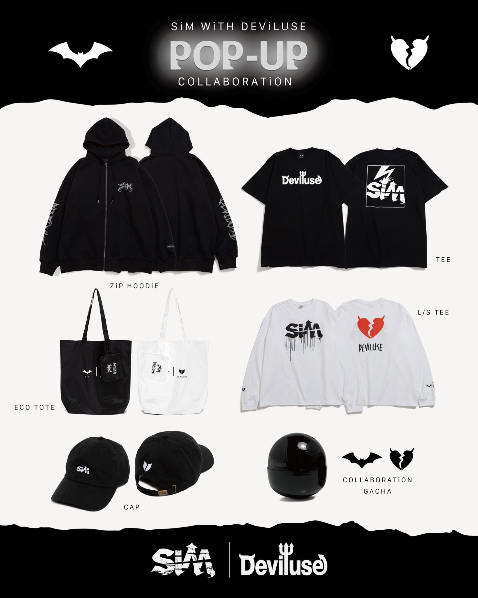 SiM x Deviluse COLLABORATiON CAP