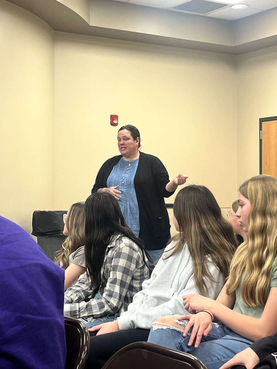 At the March School Board Meeting we recognized students who were selected based on their essay submission to compete in Wayne County Civics Bee on April 25th. #SmallschoolBigexperience #goTigers