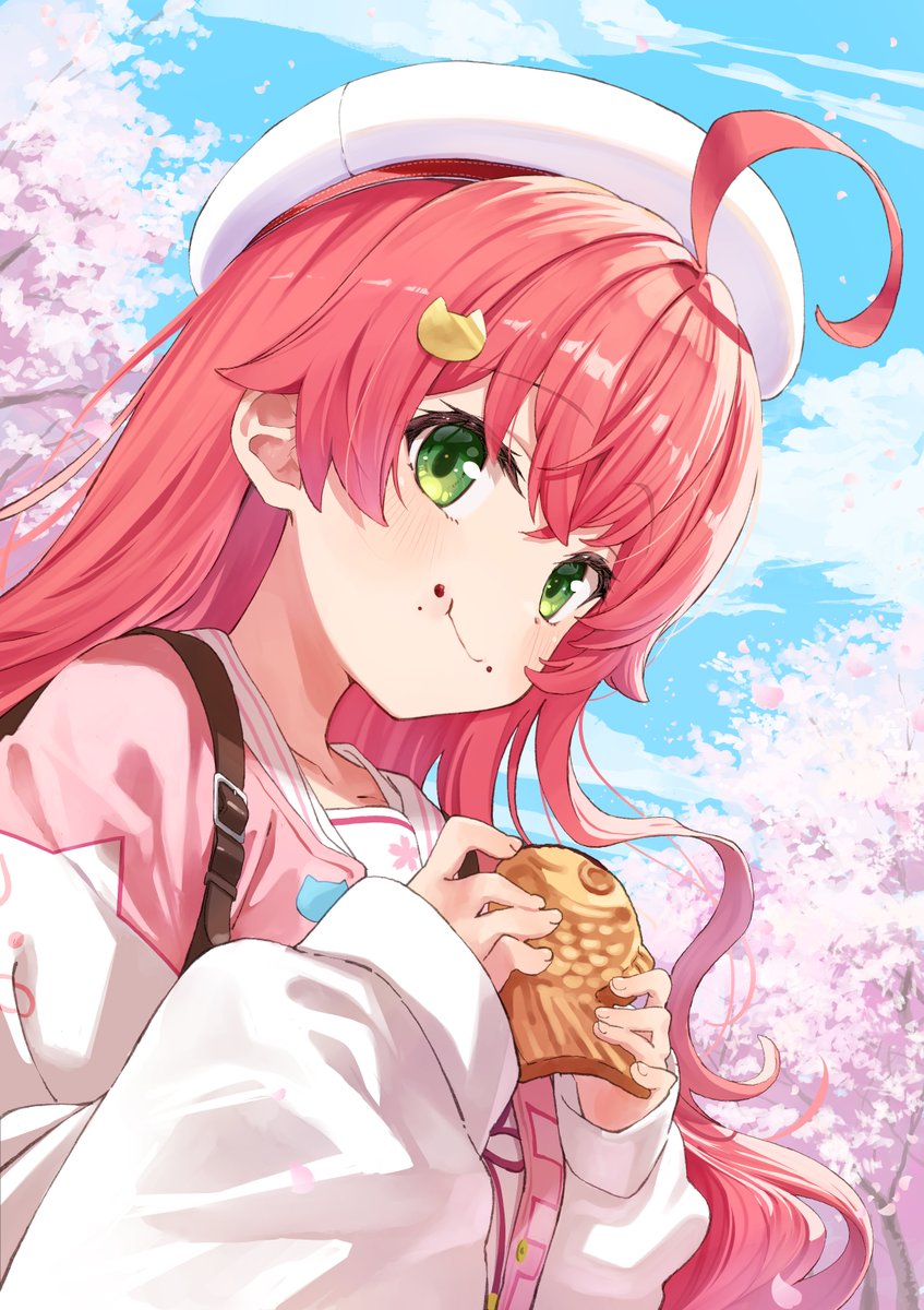 ＼\🌸 鳴門鯛焼本舗
　　　　×さくらみこコラボ第三弾🌸/／

たくさんの店舗に足を運んでくれて
グッズも鯛焼きも買ってくれて
ありがとうございました‼☺️🎉

たくさんの人に鳴門鯛焼のおいしさが
伝わってくれたらうれしいにぇ！！！

🔽特設サイト🔽
 brickonline.theshop.jp
#みこち鯛焼き