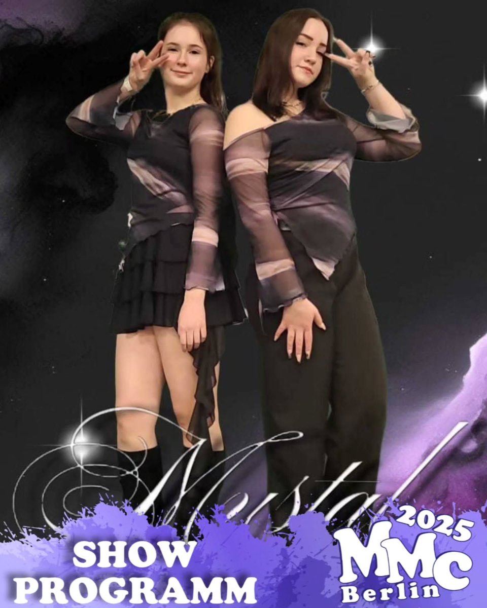 Auch auf der Event-Stage bieten wir euch musikalische Unterhaltung!

Mystal ist ein Tanz-Duo aus Brandenburg.
Sie möchten für euch eine wunderbare Performance auf die Bühne zaubern. 

Instagram: @by.mystal

Freut euch auf Mystal!