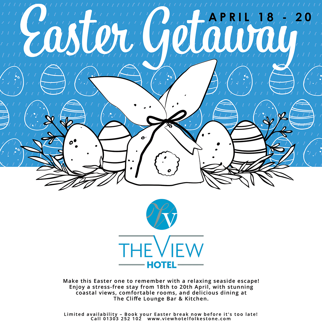 This Easter, swap the hustle and bustle for sea breezes and scenic views at The View Hotel, Folkestone! Spaces are filling up fast, so book your egg-cellent escape today! 🐣✨
viewhotelfolkestone.co.uk
#Easter #EasterEscape #Seaside #oceanview #TheView #UK #visitfolkestoneandhythe