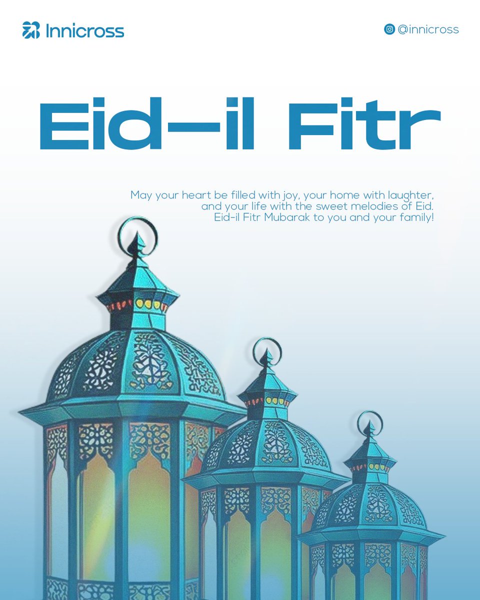 Sending warm Eid wishes from all of us <a href="/InniCross/">Inni Cross</a>

May this festive season bring peace, unity, and prosperity to all. 

Eid Mubarak!