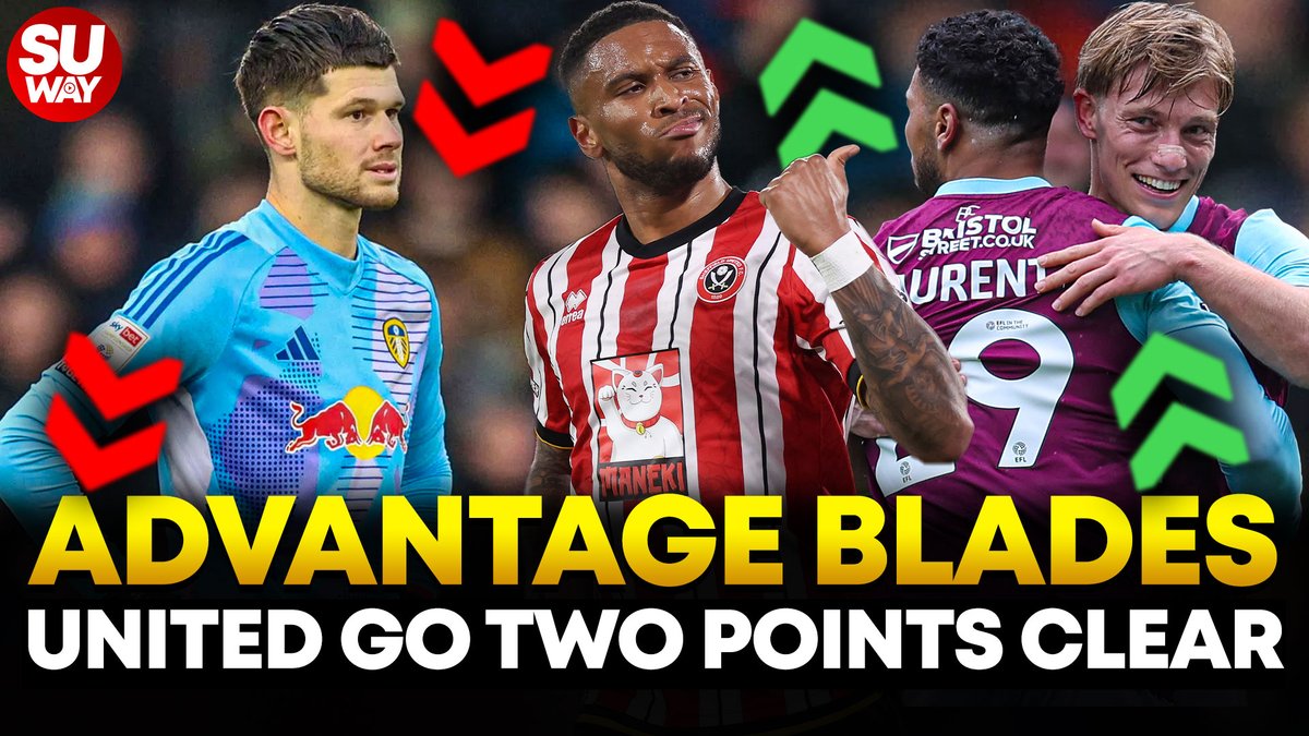 Sheff United Way (@sheffunitedway) on Twitter photo ๐ ADVANTAGE BLADES!!! ๐ ๐
๐ฝ youtube.com/live/9RmbbntRbโฆ
Join us from 6:30pm as we chat through last weekend's events and how this 'could' shape the rest of the season.
<a href="/IngoodNick17/">Ingood Nick</a> | <a href="/BeastlyOli/">Oli</a> | <a href="/HalTheBlade/">Hal - Sheff United Way โ๏ธ</a> | <a href="/AndrewMcMath10/">Andrew McMath</a> | <a href="/1889Dylan/">Dylan Swain</a>
#SUFC #LUFC #TwitterClarets ๐ ADVANTAGE BLADES!!! ๐ ๐
๐ฝ youtube.com/live/9RmbbntRbโฆ
Join us from 6:30pm as we chat through last weekend's events and how this 'could' shape the rest of the season.
<a href="/IngoodNick17/">Ingood Nick</a> | <a href="/BeastlyOli/">Oli</a> | <a href="/HalTheBlade/">Hal - Sheff United Way โ๏ธ</a> | <a href="/AndrewMcMath10/">Andrew McMath</a> | <a href="/1889Dylan/">Dylan Swain</a>
#SUFC #LUFC #TwitterClarets