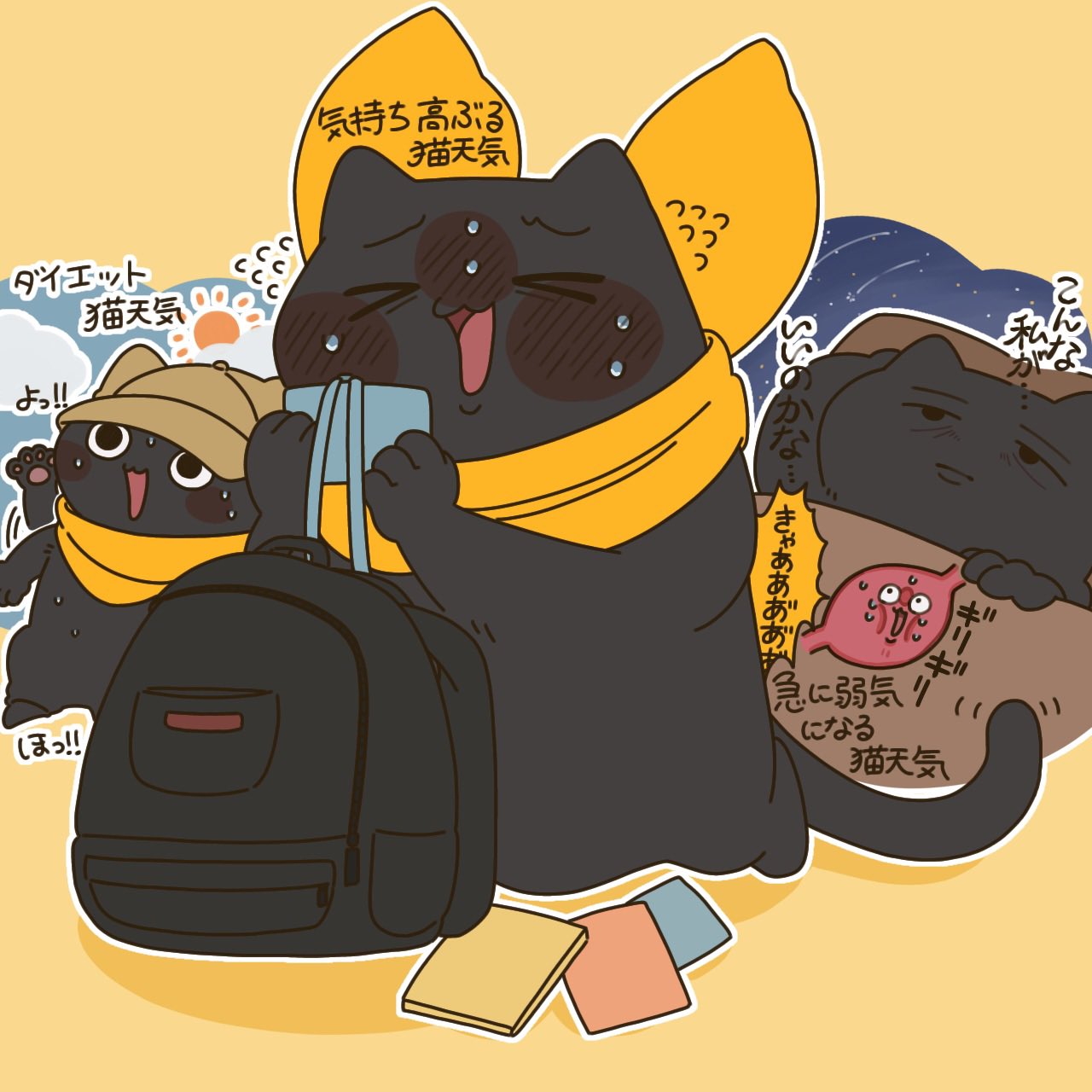 猫天気 (@nekotenki03020) / X