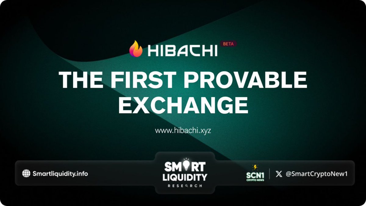 💡@hibachi_xyz is building a provable exchange designed for user-centricity  and transparency! 🤝 #Hibachi utilizes zk technology to ensure the  integrity of every transaction, raising the bar for accountability and  transparency in the