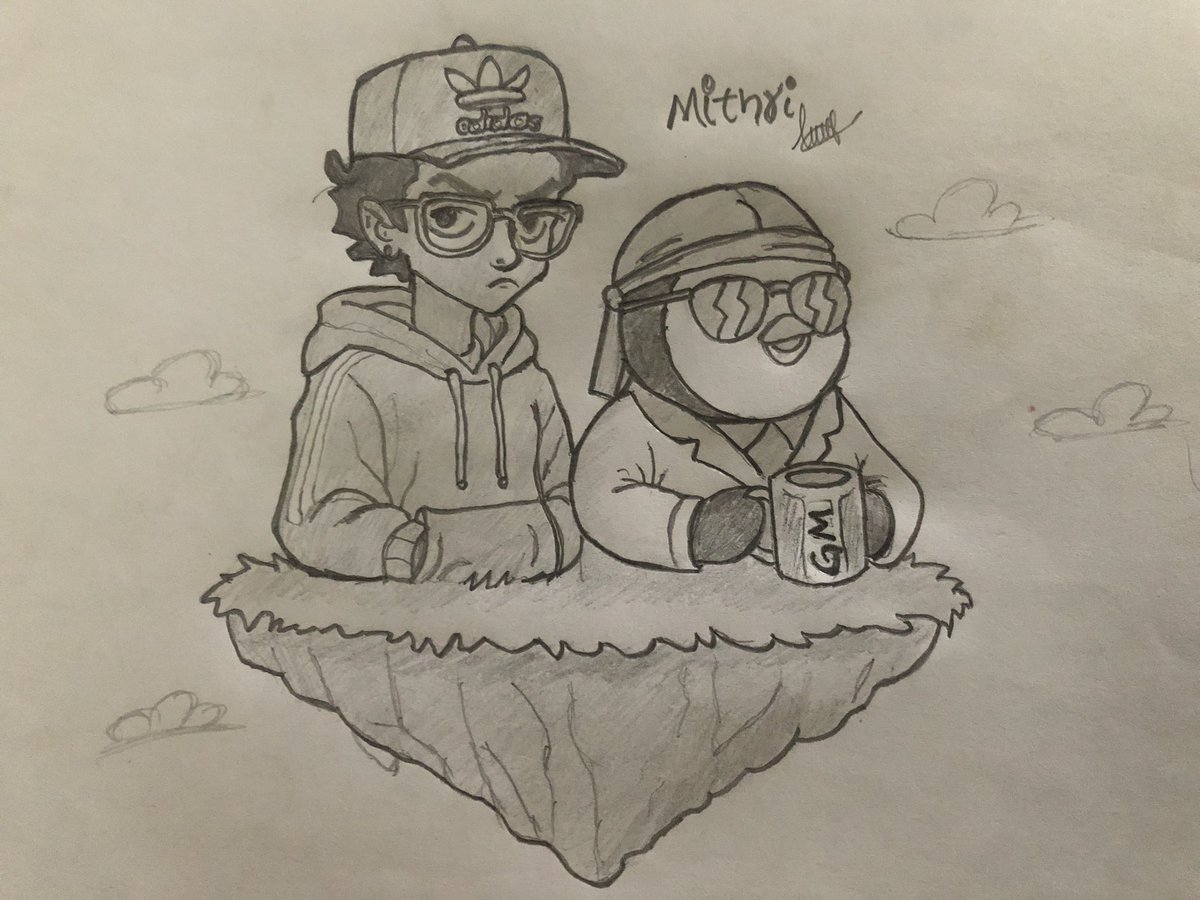 TheMithri's tweet photo. GM from the Floating Islands
Peep @daumeneth and I on a floating Island https://t.co/uN6yx9WtK4
