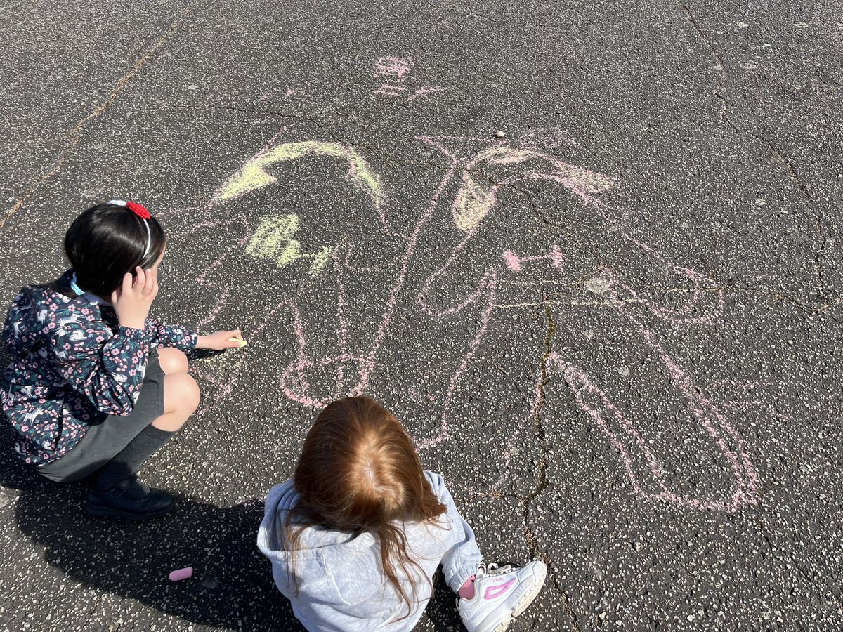 Sunny day outdoor <a href="/EmotionWorksCIC/">Emotion Works</a> drawing our red cog Body Sensations