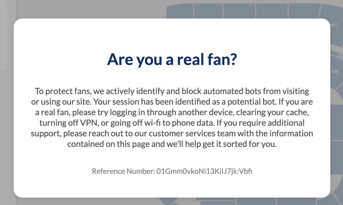 millennial_core's tweet photo. LMAO fuck right off @axs i'm on one device/one window, every tickets i could get my hands on then became unavailable. 

lady gaga o2 priority https://t.co/Z1Ac5cwzg5