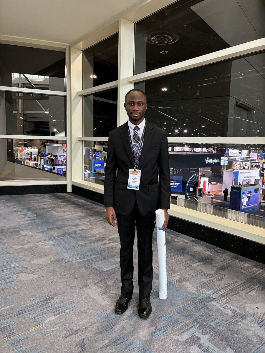 Samuel Akaakole Mensah (@akaakole_samuel) on Twitter photo Presented my PVC study at ACC25: beta-blockers and calcium channel blockers showed comparable outcomes in 8,500+ matched cohorts. Caught up with colleagues and friends while here! Thanks to <a href="/sthangjui/">Sittinun Thangjui, MD</a> and <a href="/Maxieafari/">Maxwell Afari</a> for PI guidance. <a href="/ImWvu/">WVU IM Residency</a> #ACC25 Presented my PVC study at ACC25: beta-blockers and calcium channel blockers showed comparable outcomes in 8,500+ matched cohorts. Caught up with colleagues and friends while here! Thanks to <a href="/sthangjui/">Sittinun Thangjui, MD</a> and <a href="/Maxieafari/">Maxwell Afari</a> for PI guidance. <a href="/ImWvu/">WVU IM Residency</a> #ACC25