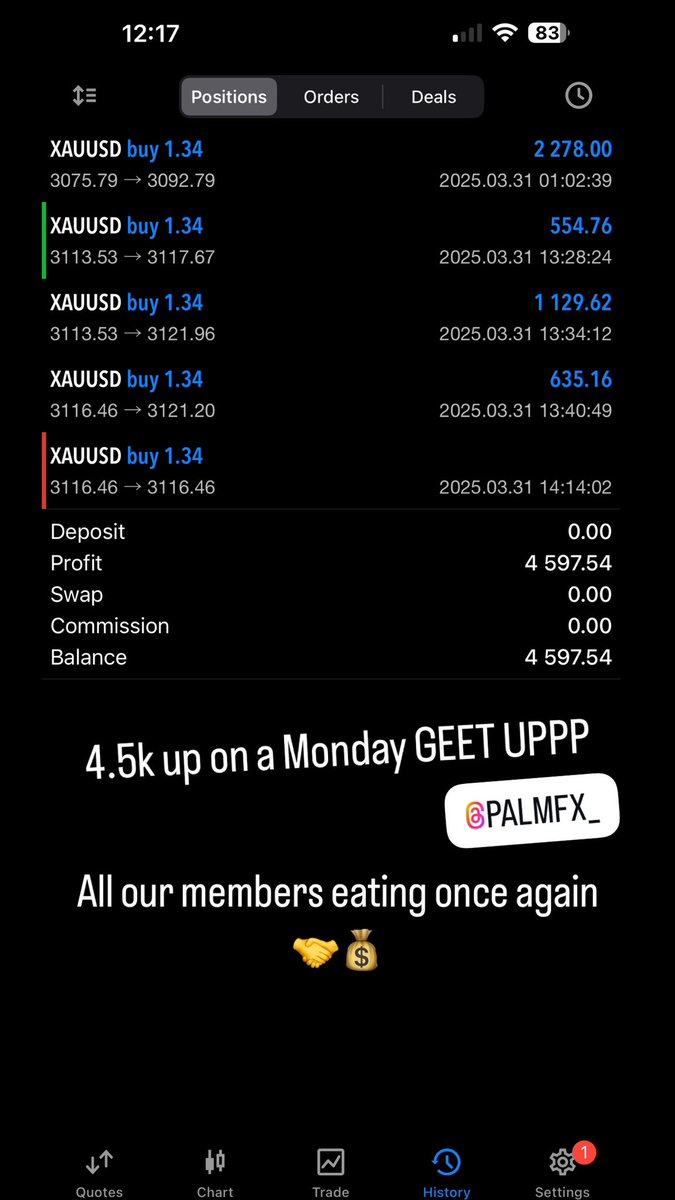 When loosing ain’t a possibility 🤝🚨

Join all our profitable members today 💰
Link in bio