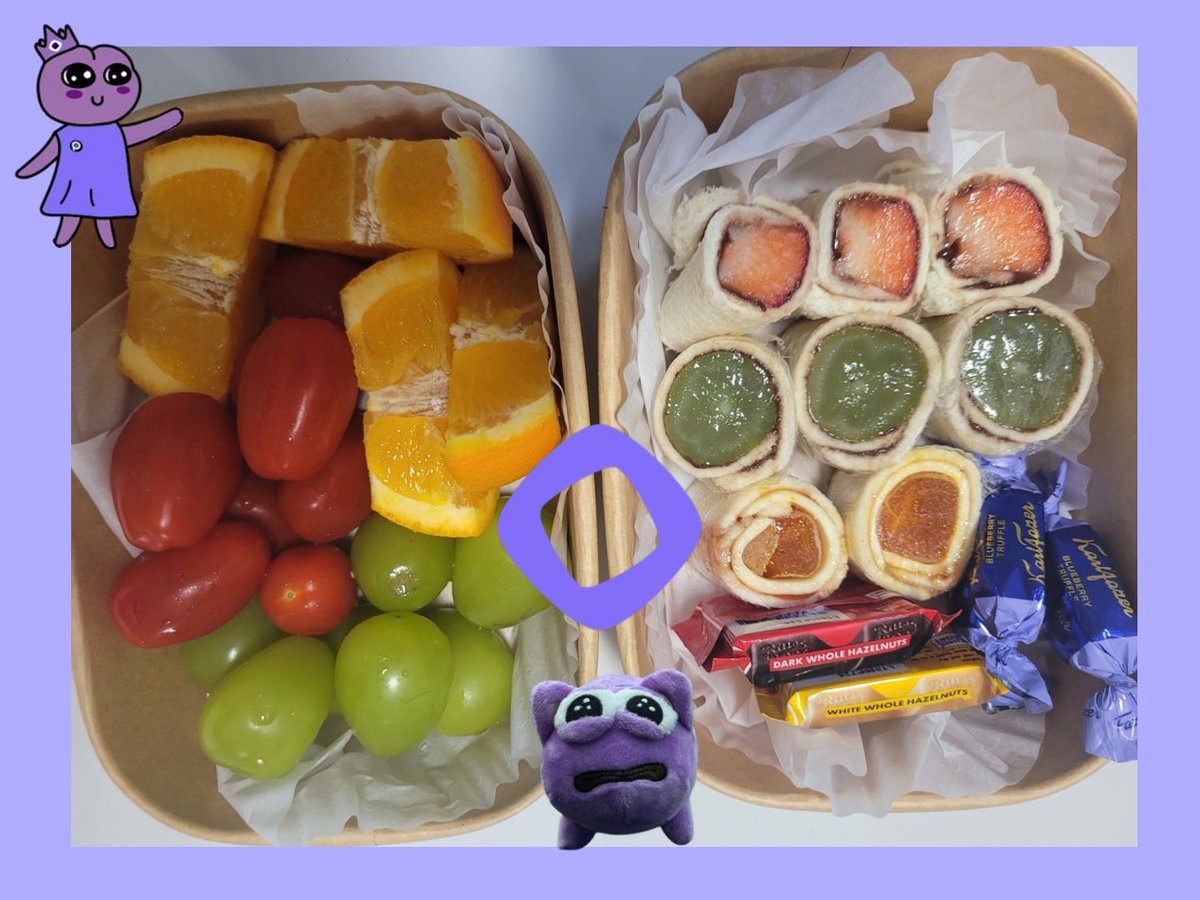 🧺Picnic event
Haha, 
I don't think I've ever packed a picnic bag before. 
So I threw together a picnic lunch with some of my favorite fruits and bread.

I know fruit mochi is all the rage these days, but fruit bread’s not a bad option either.^^

<a href="/nadsarefoodie/">Nads are Foodie</a> #NadsAreFoodie