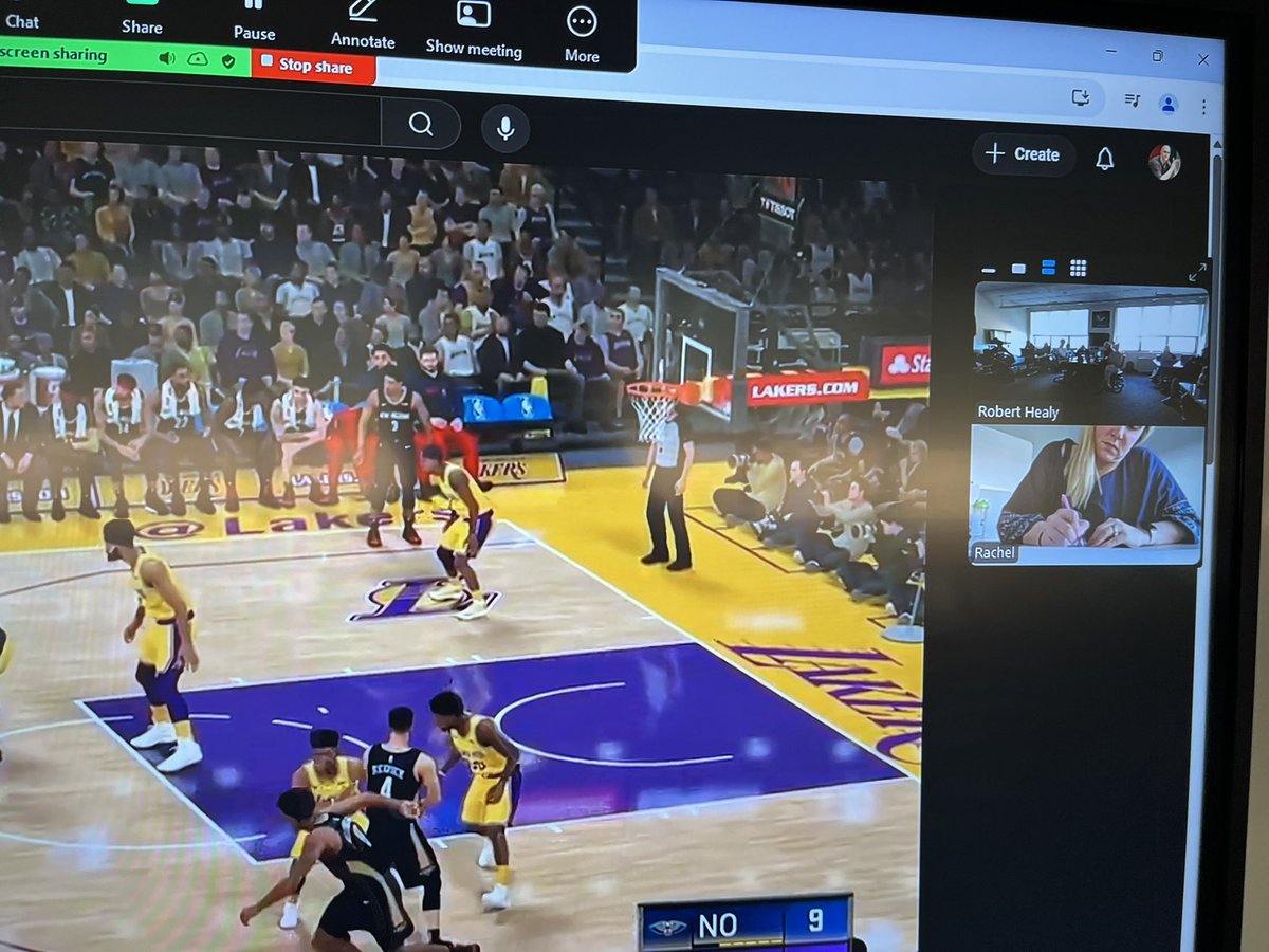 Big thanks to Rachel Zimmerman, color commentator for Duquesne Women’s Basketball broadcasts, for joining Prof. Healy’s Sportscasting class by Zoom. Great advice from Ms. Zimmerman!