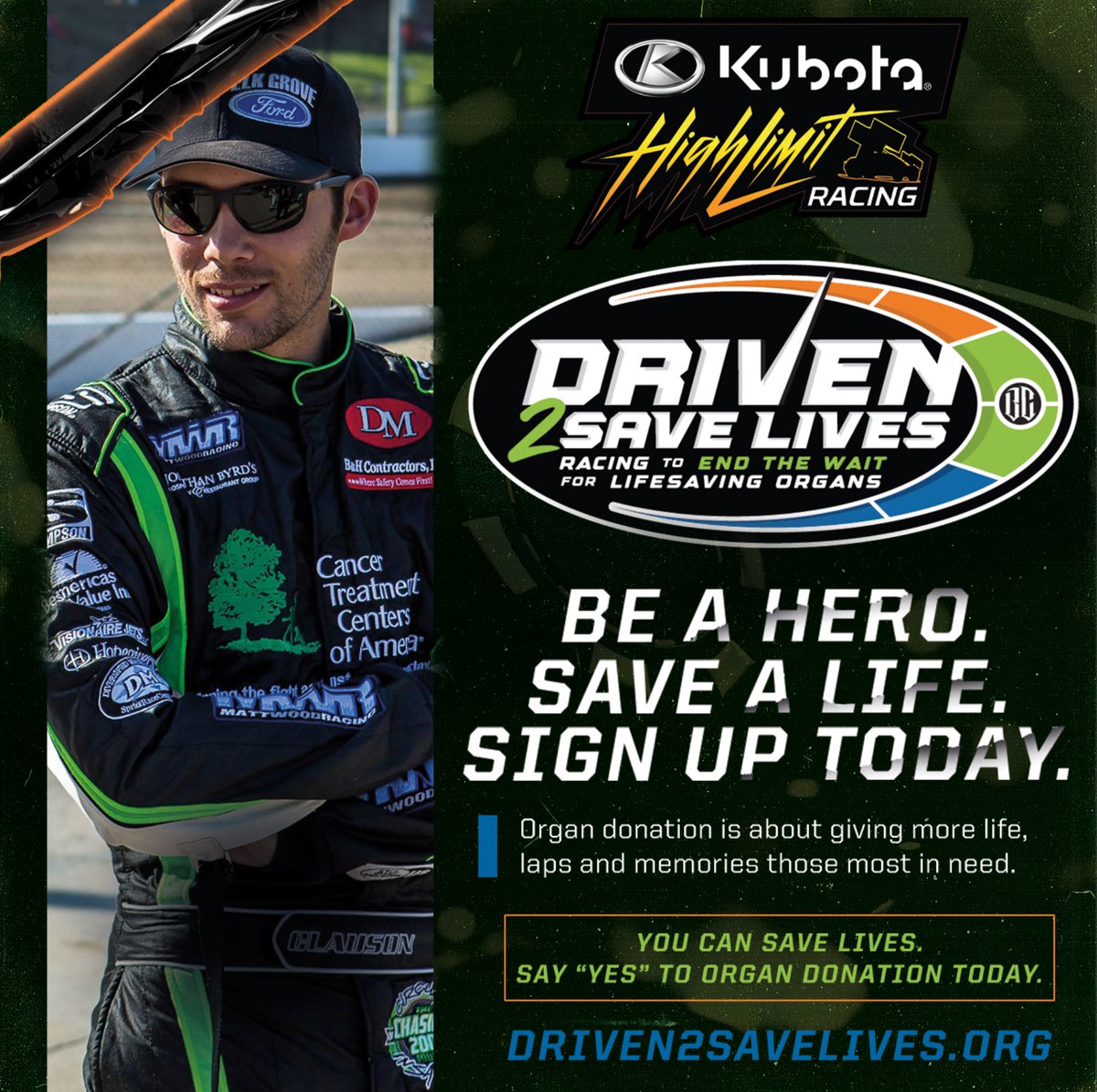 High Limit Racing (@highlimitracing) on Twitter photo Jason Stearns, a <a href="/Driven2Save/">Driven2SaveLives</a> ambassador, shares why he is driven to save lives. š
āI never thought much about organ donation before 2016. That year, I attended my first Indy 500 with a group of Bryan Clauson fans who did the Double. Watching Bryan that day ā his passion, Jason Stearns, a <a href="/Driven2Save/">Driven2SaveLives</a> ambassador, shares why he is driven to save lives. š
āI never thought much about organ donation before 2016. That year, I attended my first Indy 500 with a group of Bryan Clauson fans who did the Double. Watching Bryan that day ā his passion,