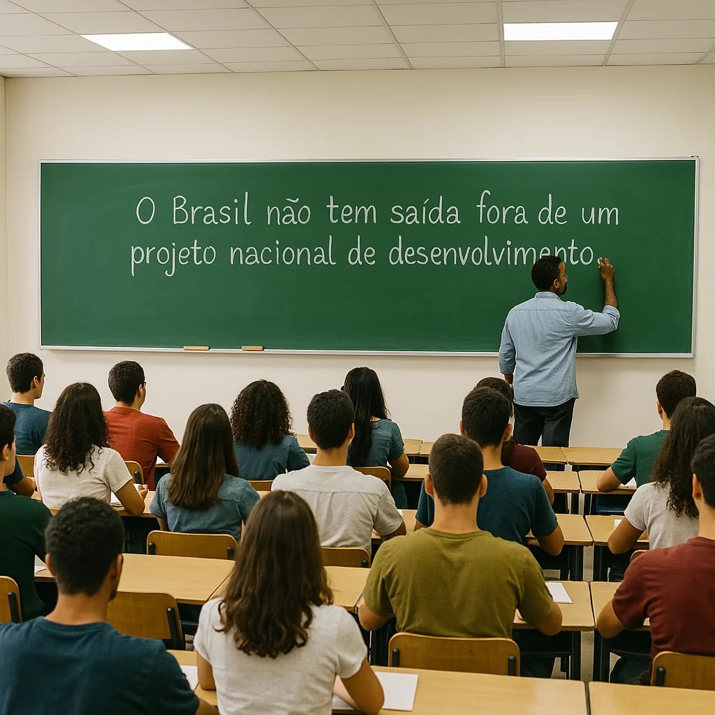 “O Brasil não tem saída fora de um projeto nacional de desenvolvimento.” - Ciro Gomes