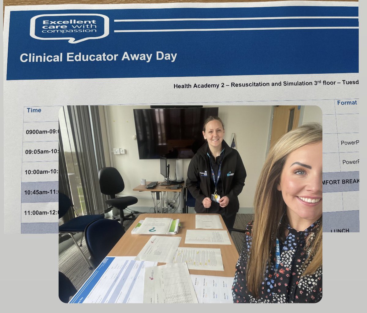 Kirstie 💙 (@kirstie130) on Twitter photo Exciting morning with Kim <a href="/ResusSimLTHTR/">Resus&SimulationServices LTHTR</a> as we prepare for our Clinical Educator Away Day! Packed with guest speakers, human factors, communication, tech-enabled learning, and creative activities designed to support our educators and enhance their teaching practices 💙 Exciting morning with Kim <a href="/ResusSimLTHTR/">Resus&SimulationServices LTHTR</a> as we prepare for our Clinical Educator Away Day! Packed with guest speakers, human factors, communication, tech-enabled learning, and creative activities designed to support our educators and enhance their teaching practices 💙