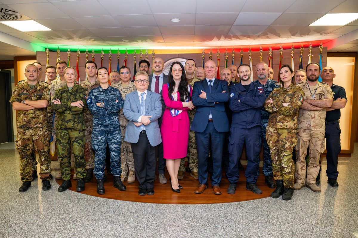 Operation EUNAVFOR MED IRINI (@eunavfor_med) on Twitter photo Last week, the Common Security and Defence Policy (#CSDP) Orientation Course was successfully conducted at the <a href="/EUNAVFOR_MED/">Operation EUNAVFOR MED IRINI</a> #IRINI Operational Headquarters (OHQ) by the European Security and Defence College (#ESDC). 🇪🇺
operationirini.eu/common-securit…
#irini4peace #EUdefence Last week, the Common Security and Defence Policy (#CSDP) Orientation Course was successfully conducted at the <a href="/EUNAVFOR_MED/">Operation EUNAVFOR MED IRINI</a> #IRINI Operational Headquarters (OHQ) by the European Security and Defence College (#ESDC). 🇪🇺
operationirini.eu/common-securit…
#irini4peace #EUdefence