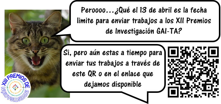 Fecha límite para envío de trabajos de investigación GAI-TA 13 de abril de 2025. Enlace a la plataforma de envío de trabajos:
redcap.revistasalux.com/surveys/?s=KTC…