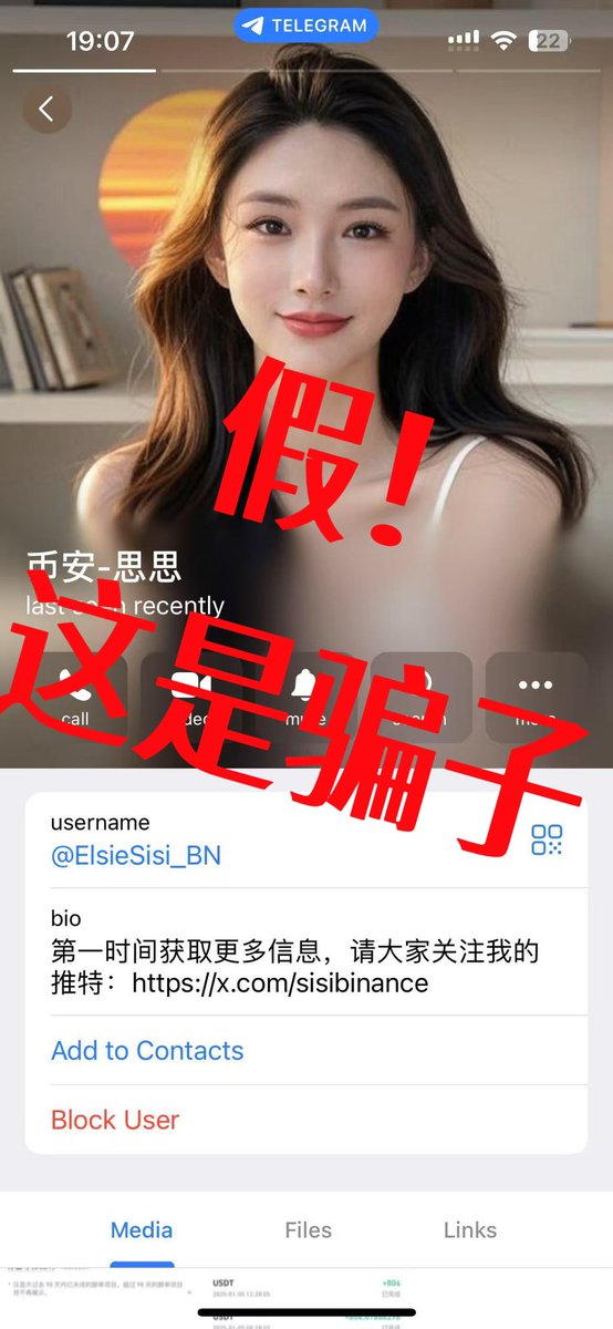 最近很多骗子冒充官方人员
借此索要大家的信息（类似：提交工单、点击链接等）

⚠️一定要提防
我只有一个TG号 @ElsieSisi